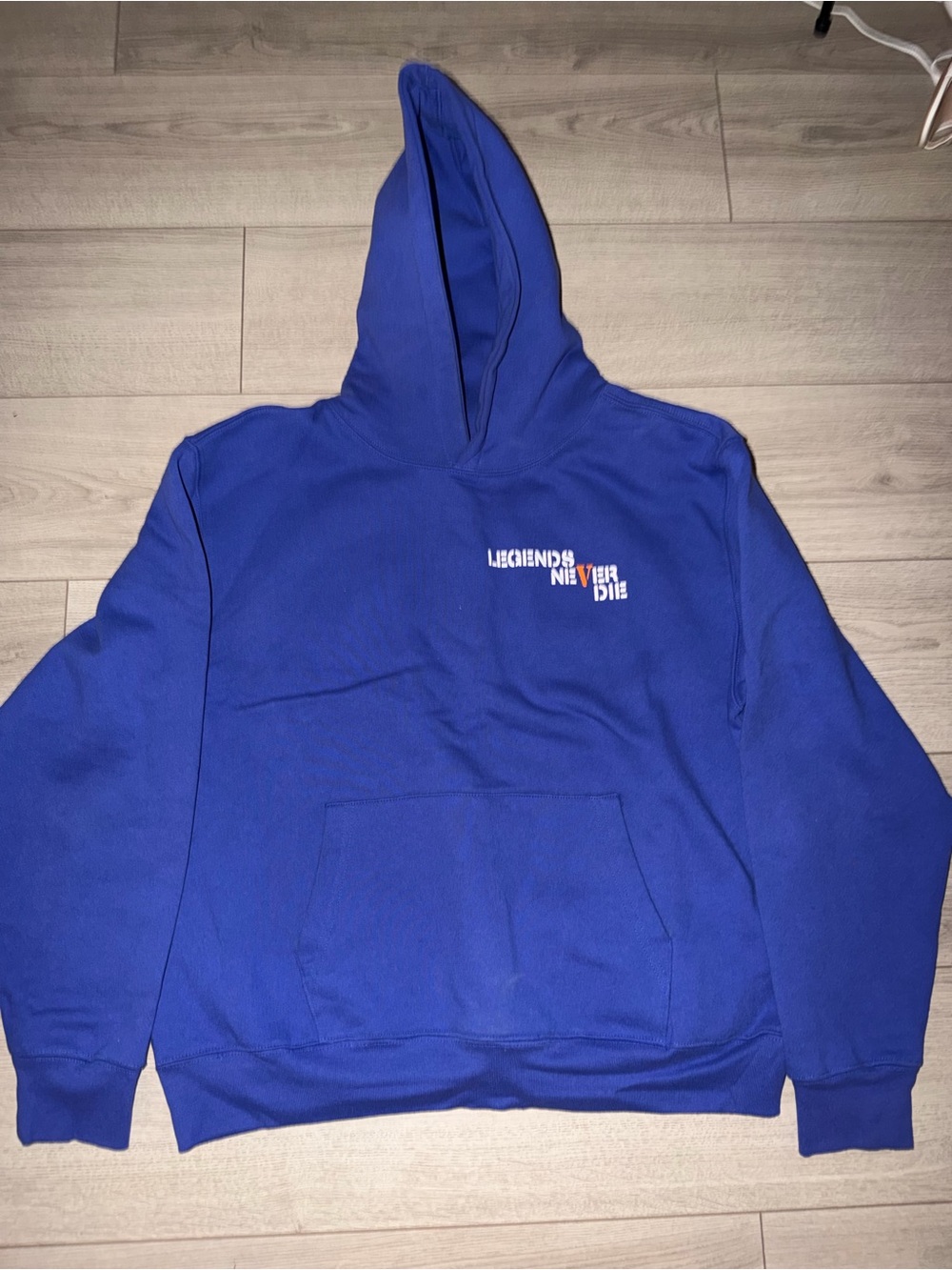 VLONE Royal Blue 'Legends Never Die' Pullover Hoodie